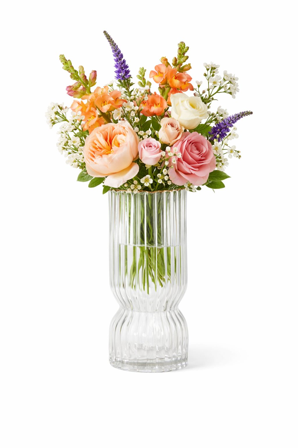 Odette Vase 4.25”x9.5”