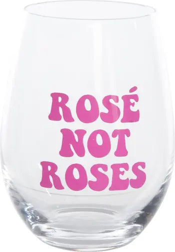 Rosé Not Roses - Copa con Tapón Corazón