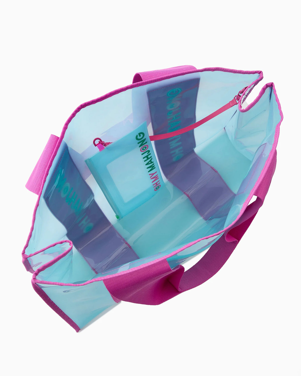 Blue Beach Bag - Mahjong