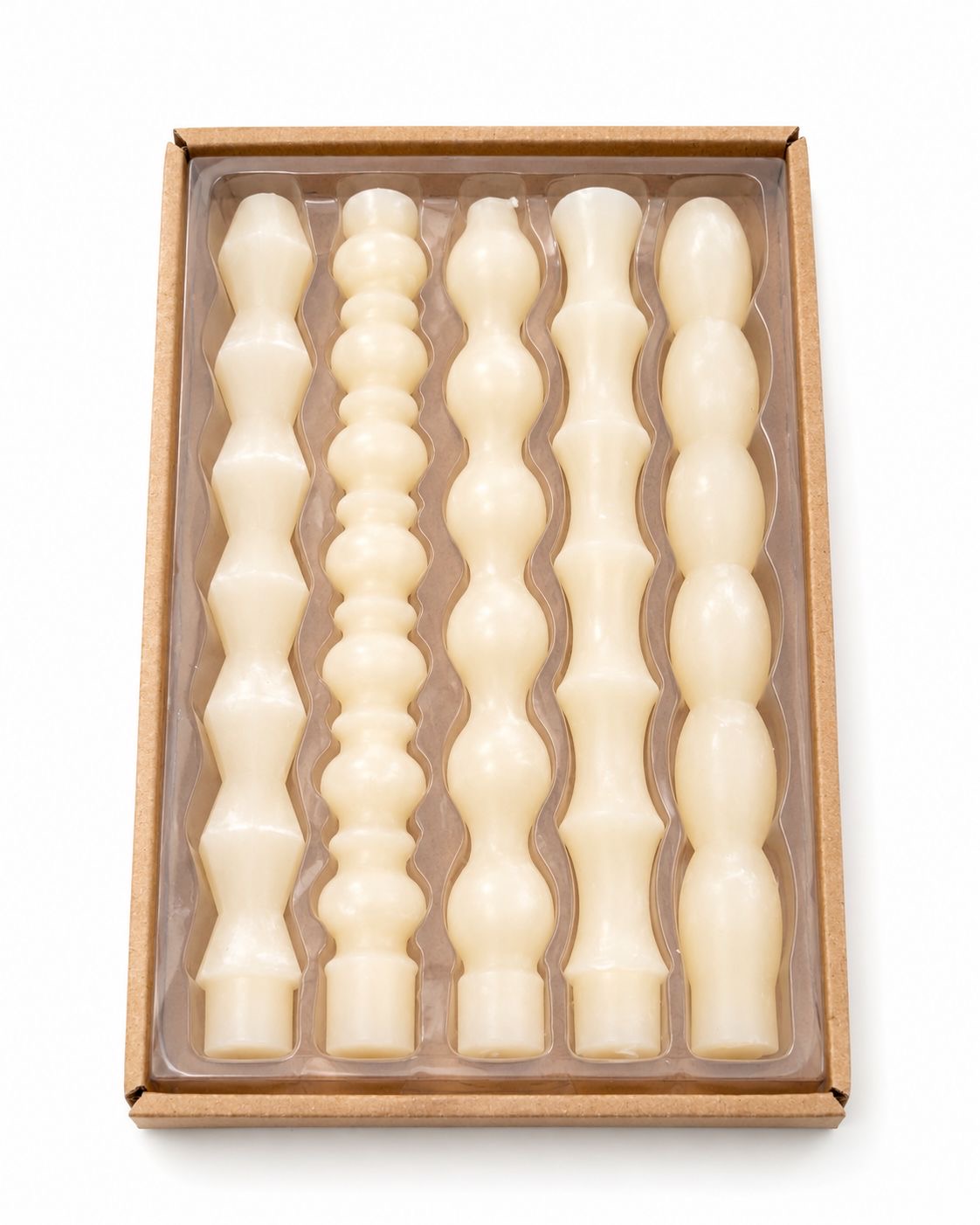 Unscented Taper Candles in Box