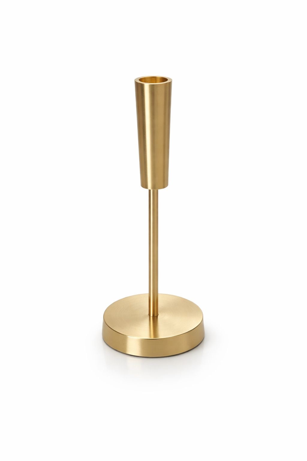 Candelabro Decorativo en Acabado Dorado Mate M