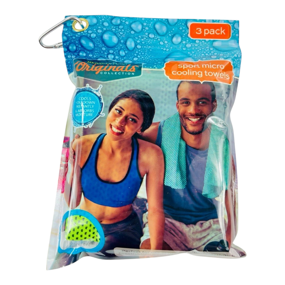 3 PACK SPORTS MICRO COOLING TOWELS