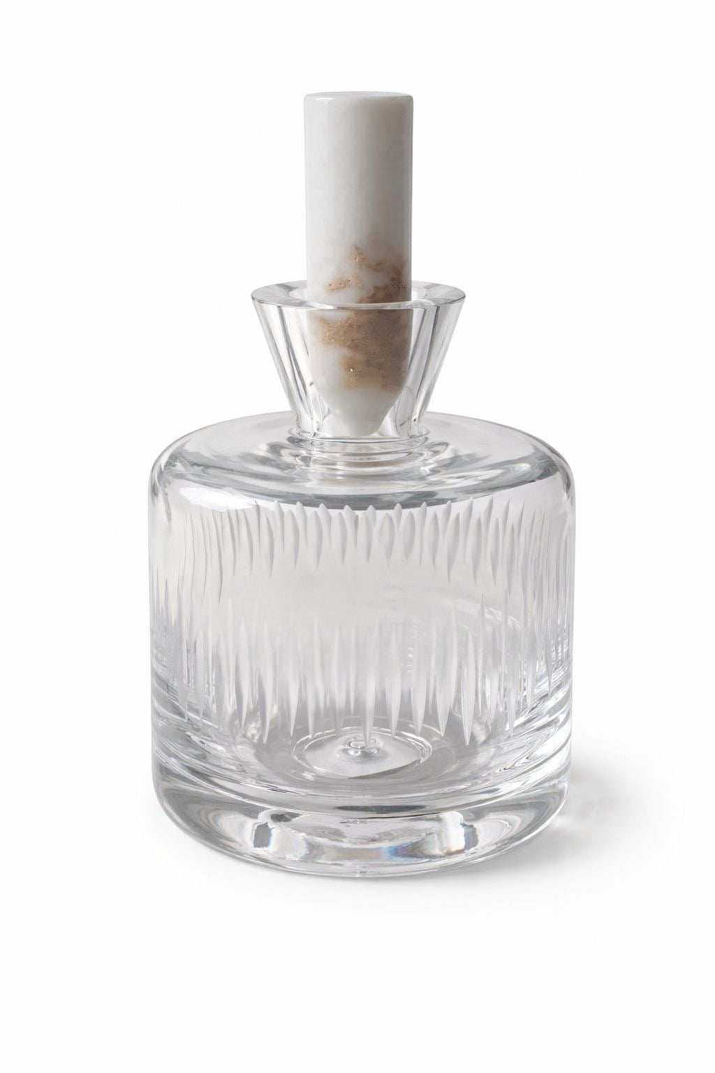 Botella Decorativa de Cristal con Tapón