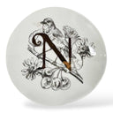 - N - MONOGRAM PLATE