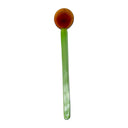 SET 6 MULTICOLOR GLASS SPOONS