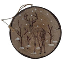 DEER FRONT DISC ORNAMENT