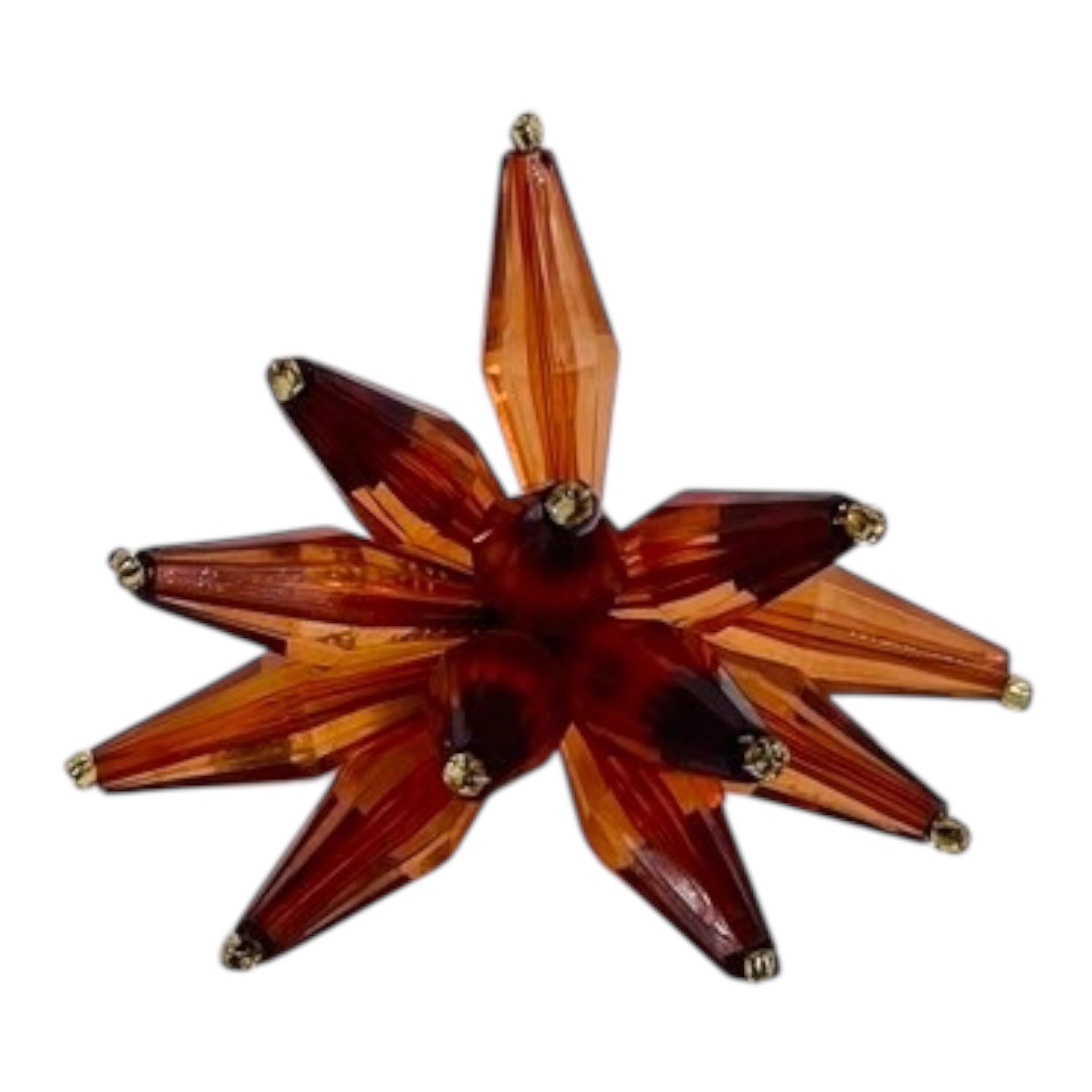 ORANGE FLOWER NAPKIN RING