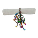 CONFETTI NAPKIN RING Set 4