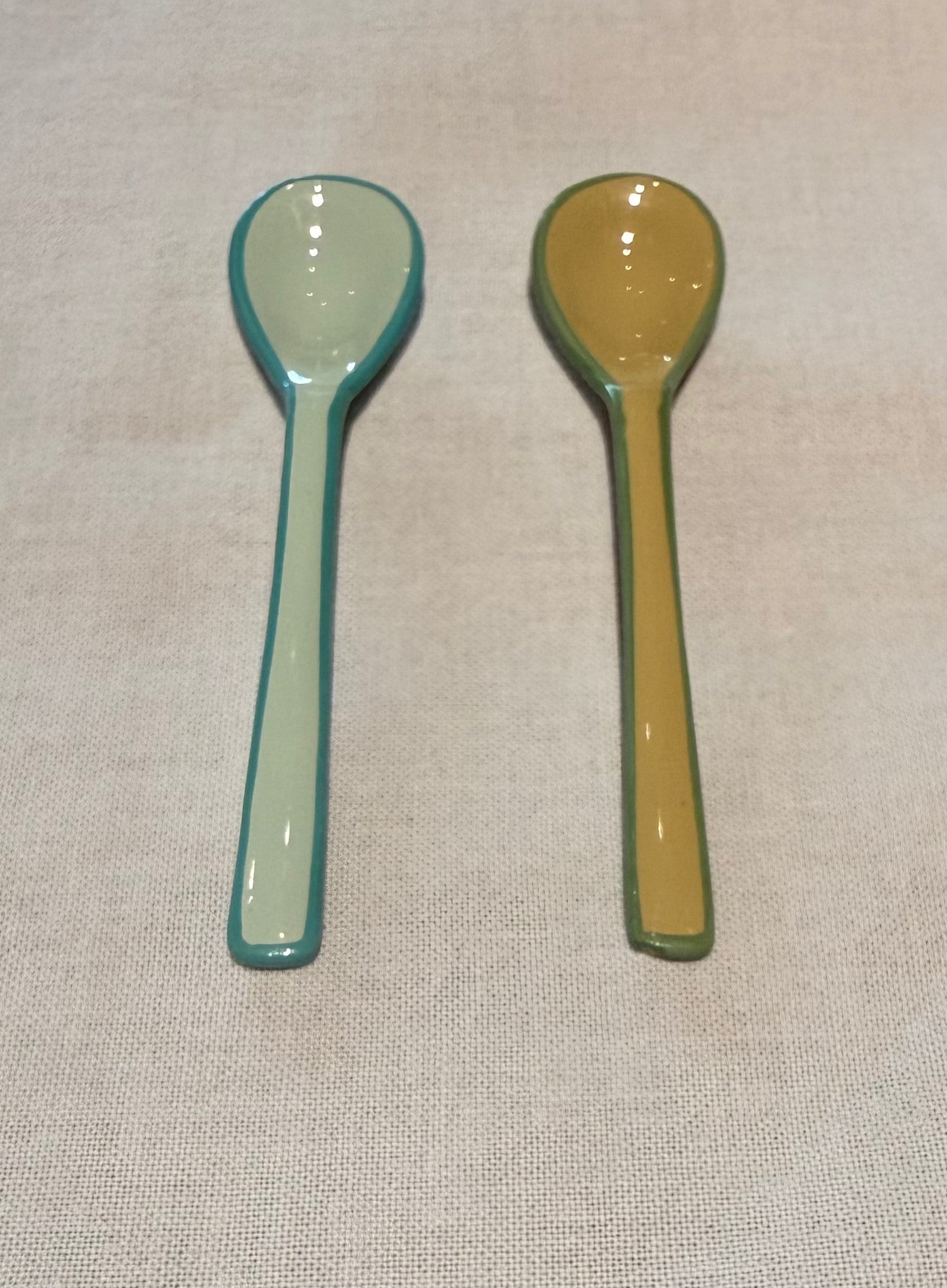 SET 2 SALT/PEPPER MINT SPOON