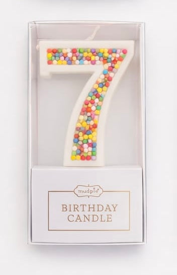 Seven Number Candle
