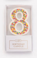 Eight Number Candle
