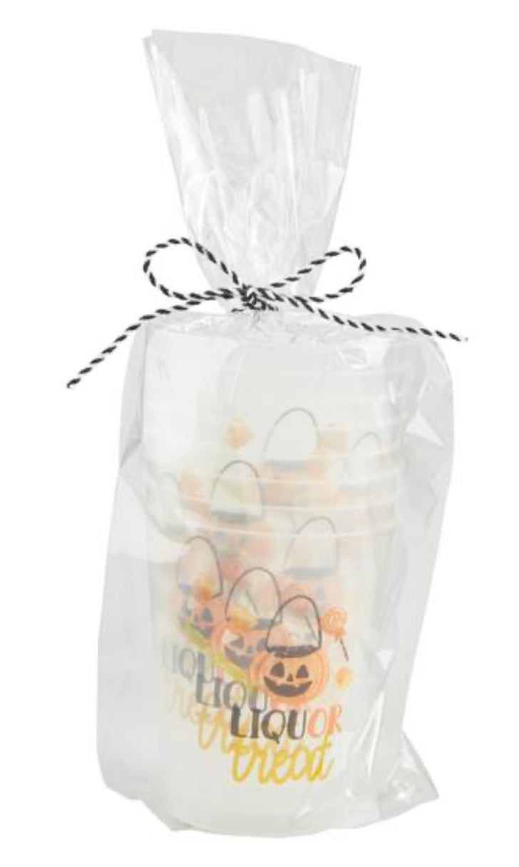 HALLOWEEN PARTY CUPS SET OF 8