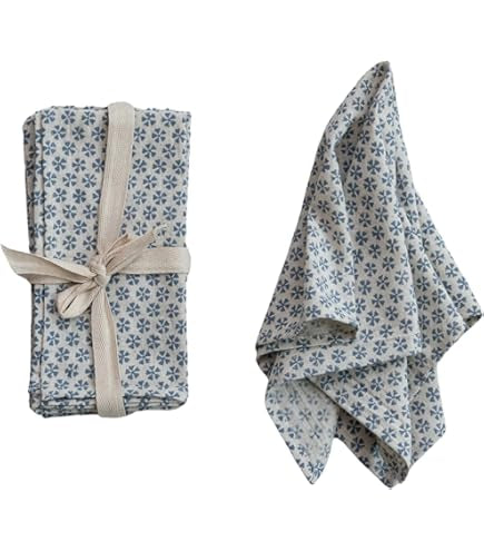 Servilleta de Tela con Diseño Floral S/4