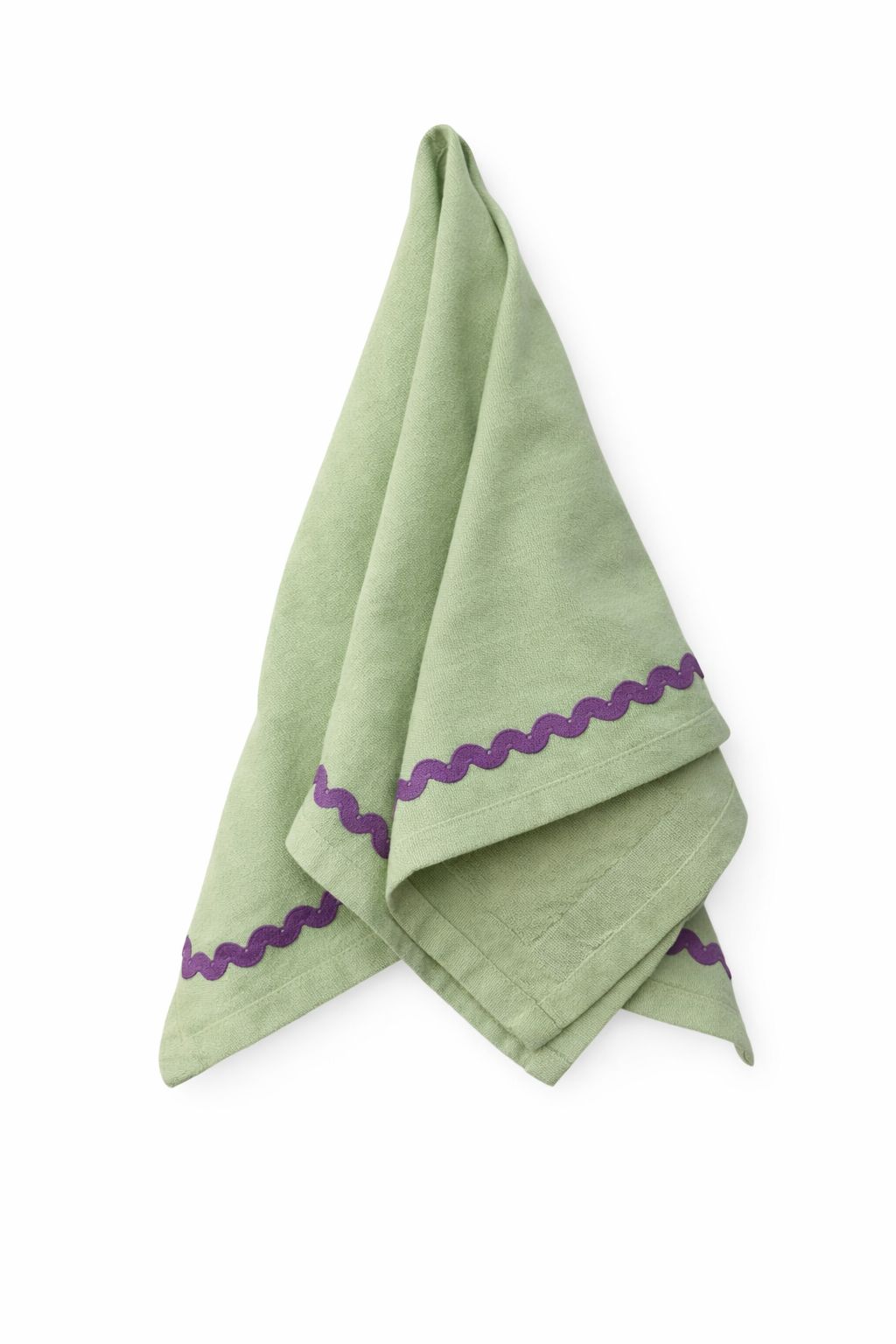 Servilleta de Tela Verde & Violeta S/6
