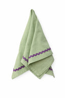 Servilleta de Tela Verde & Violeta S/6