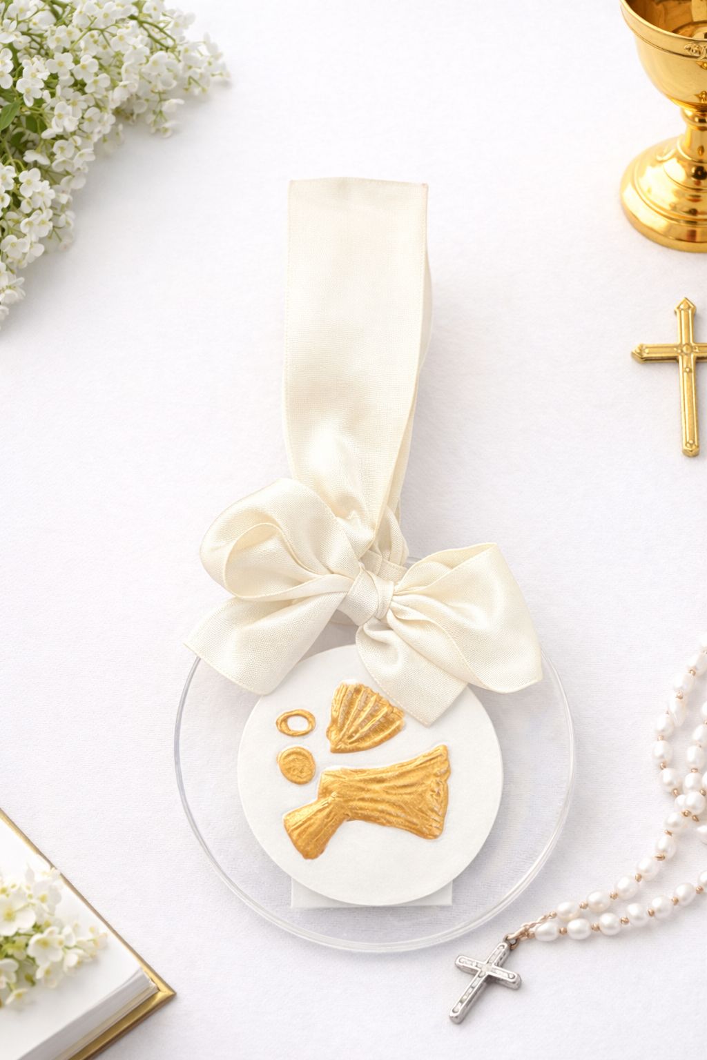 Angel Gold Intaglio Ornament