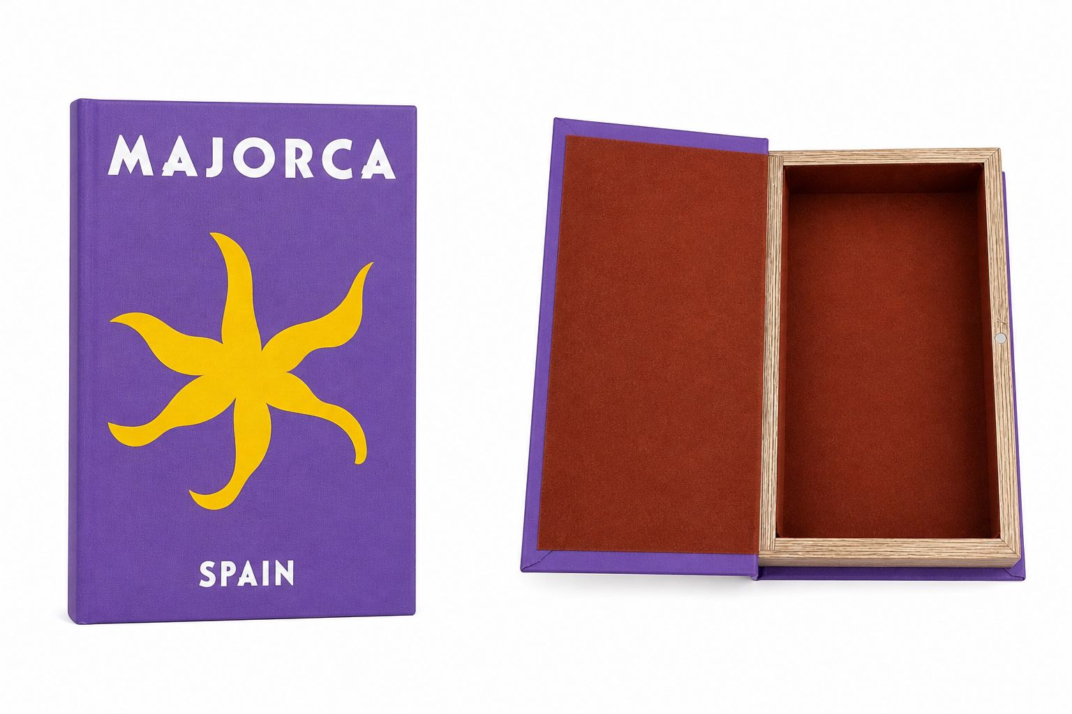 Caja Libro Majorca Purple
