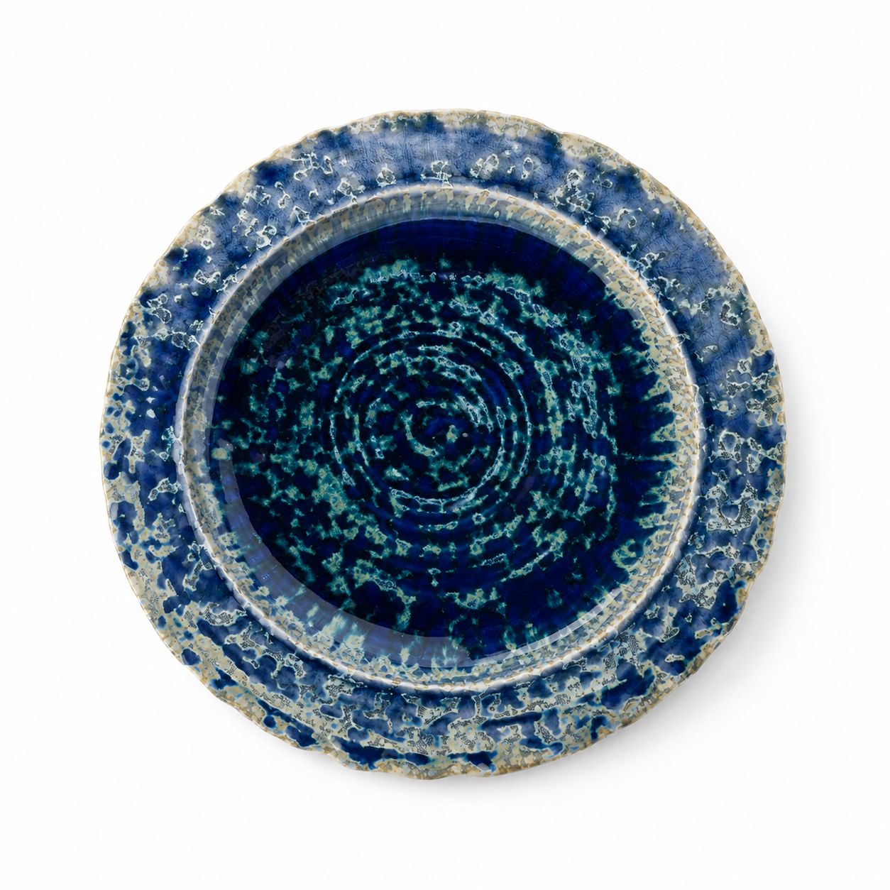 Plato Decorativo “Océano Profundo”