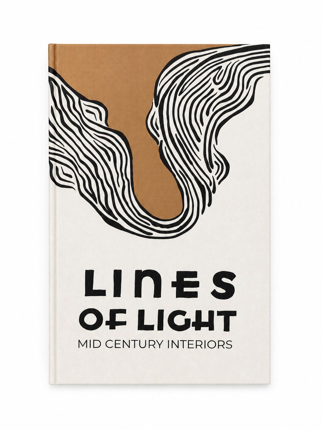 Libro Decorativo “Lines of Night - Mid Century Interiors”