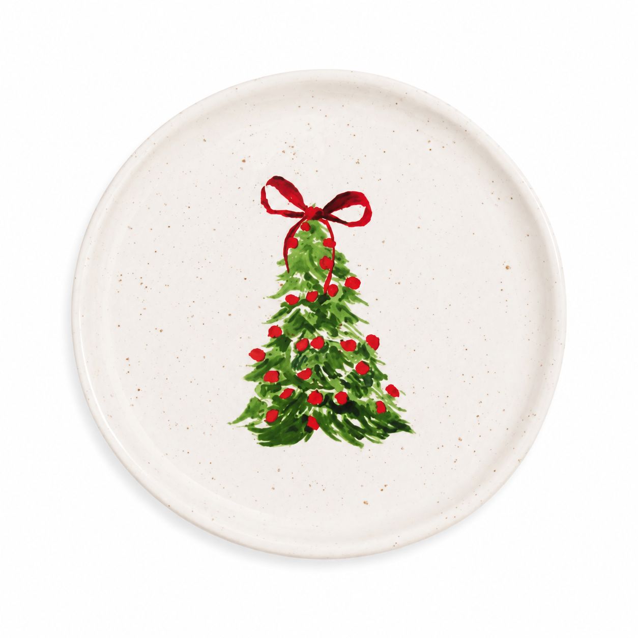 Plato Decorativo Christmas Evergreen