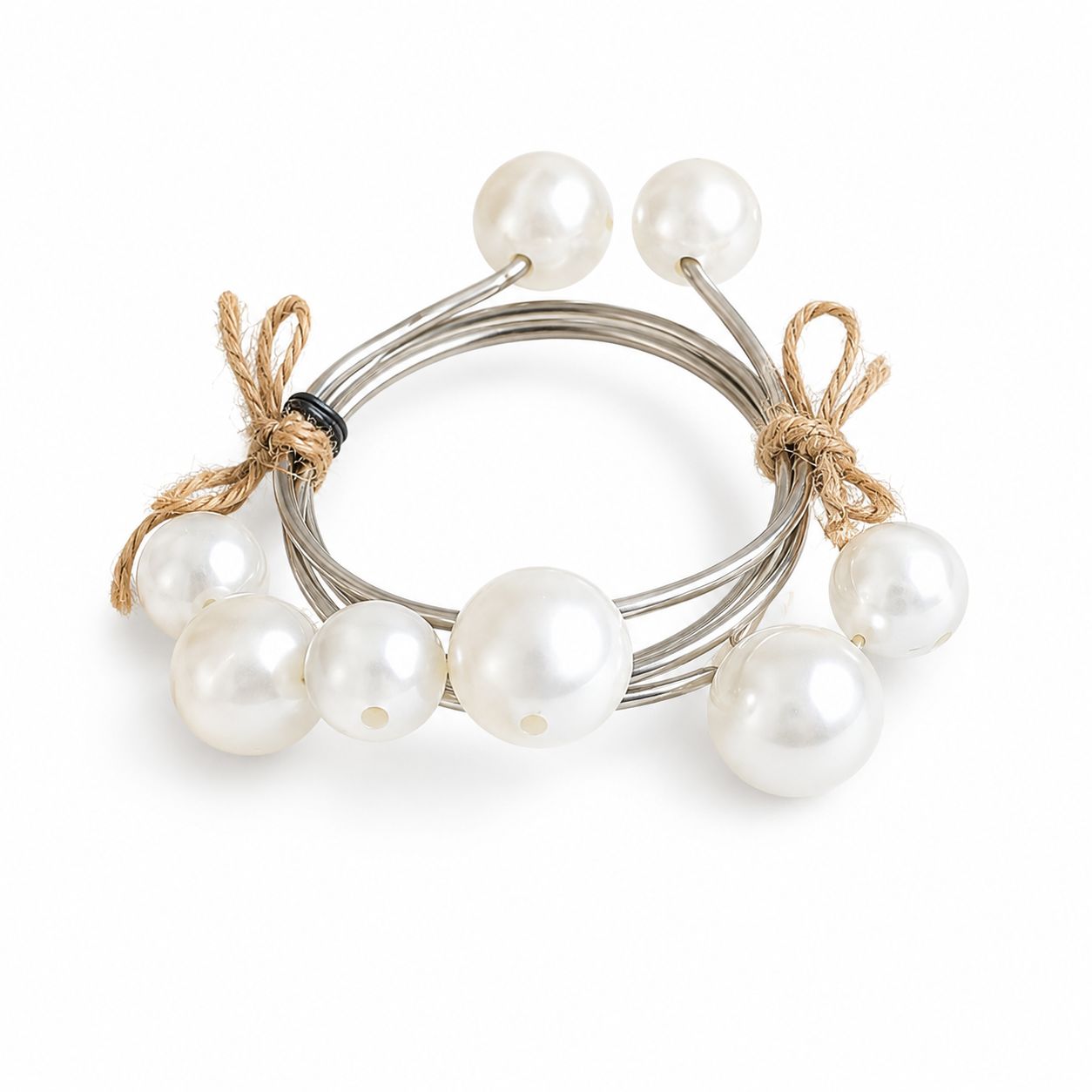 Anillo Porta Servilleta Perla Aura S/4