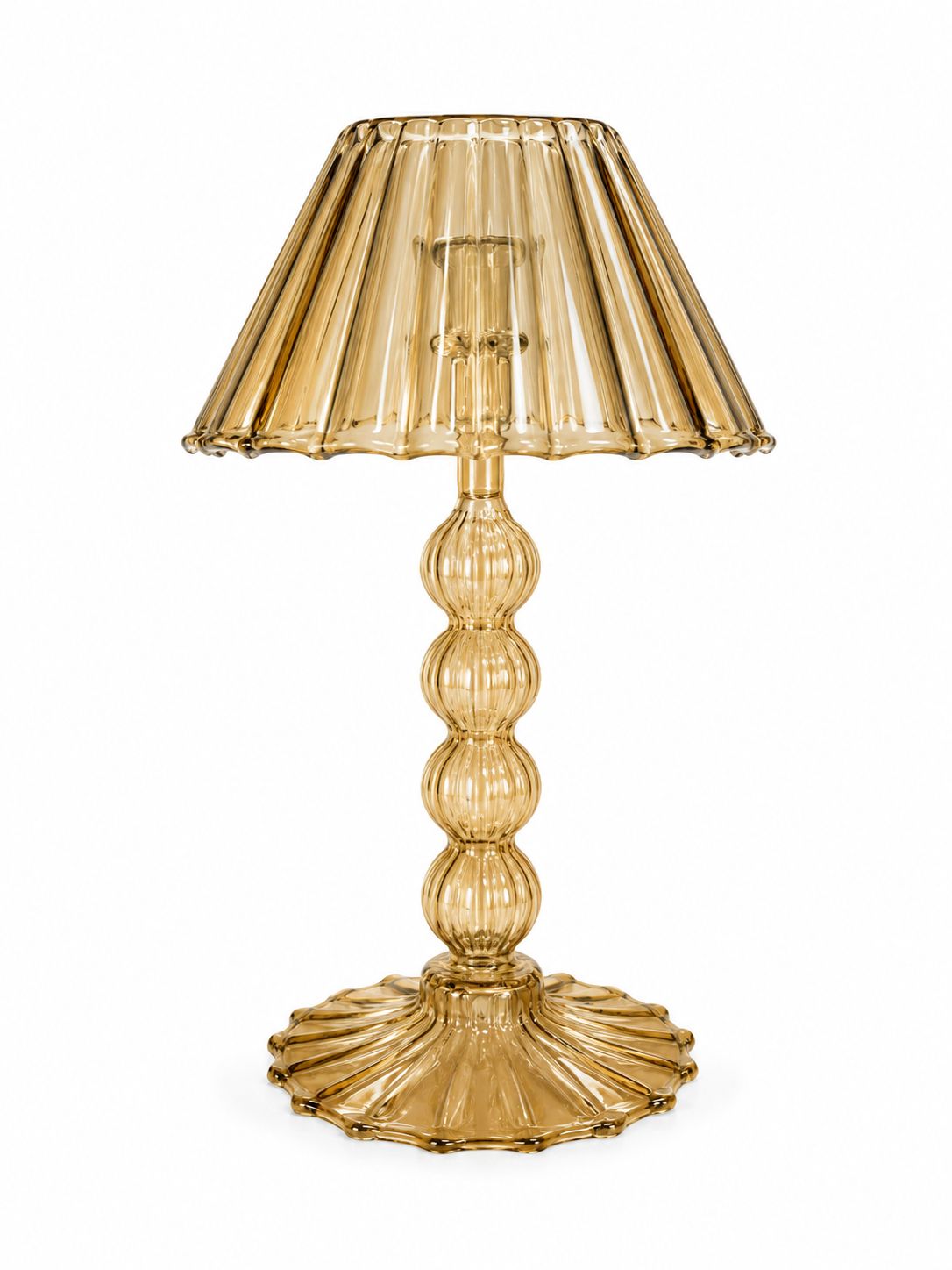 Lámpara Decorativa Cristal Verde Sage S