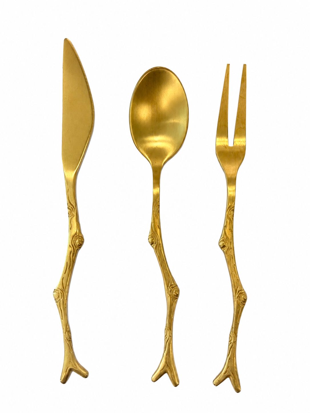 Set de Cubiertos Golden Branch