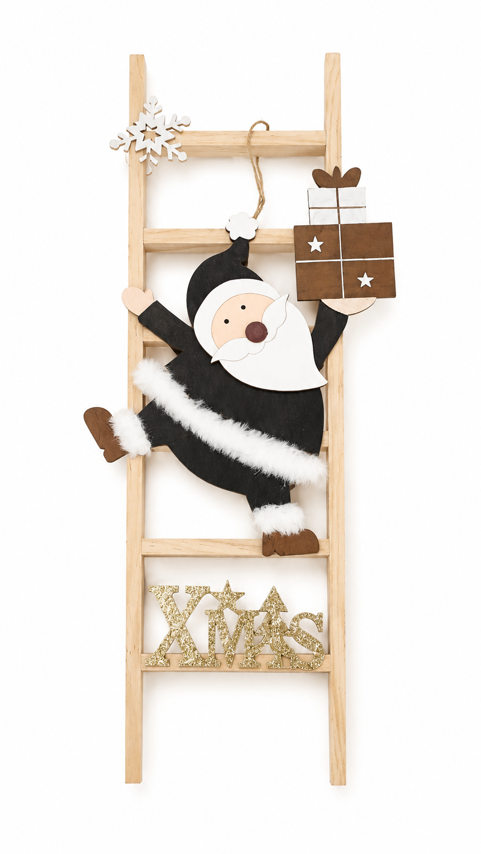 Ornament - Santa Clause Ladder