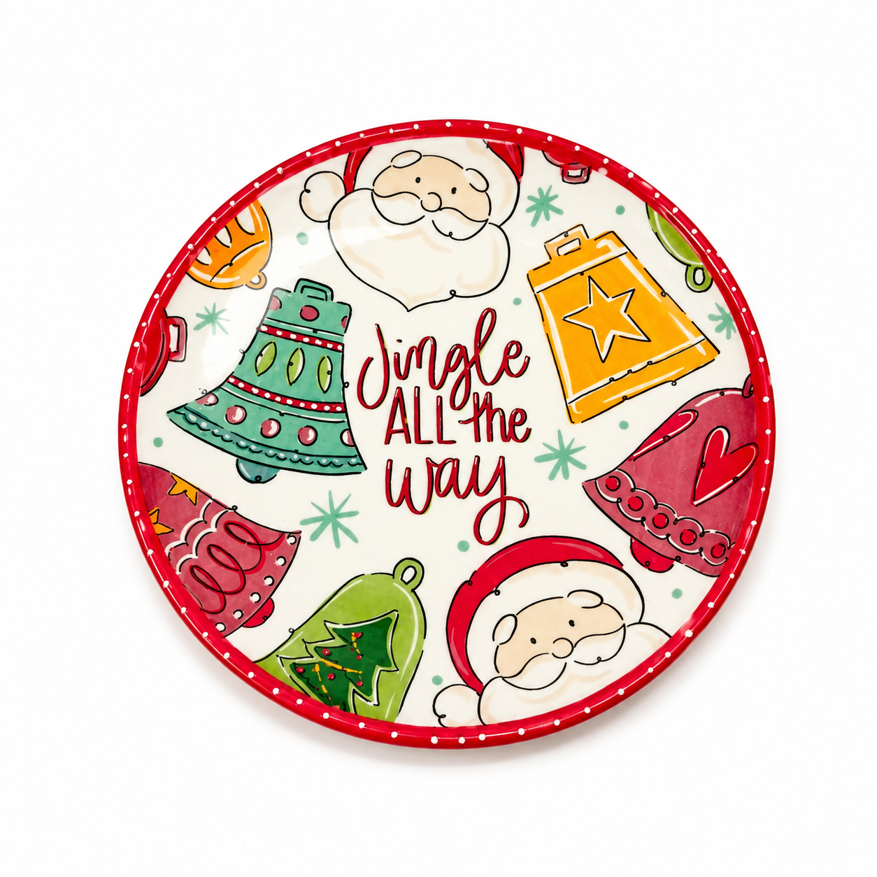 Hogar - Round Christmas Plate