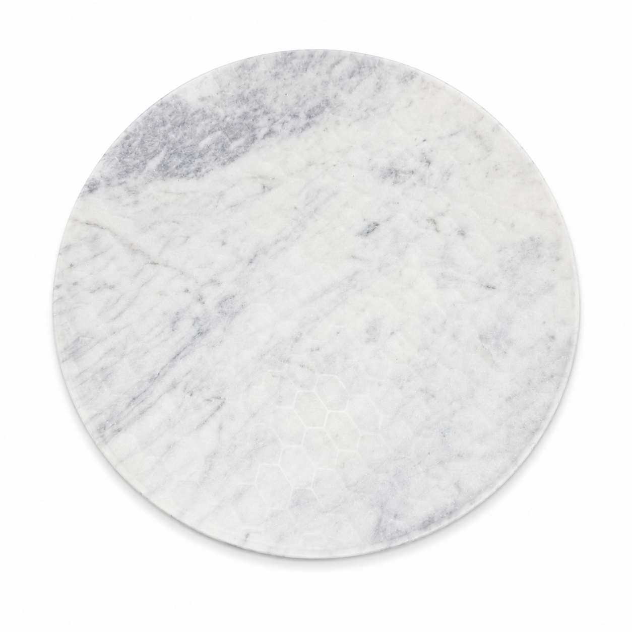 ROUND MARBLE TRAY LARGE