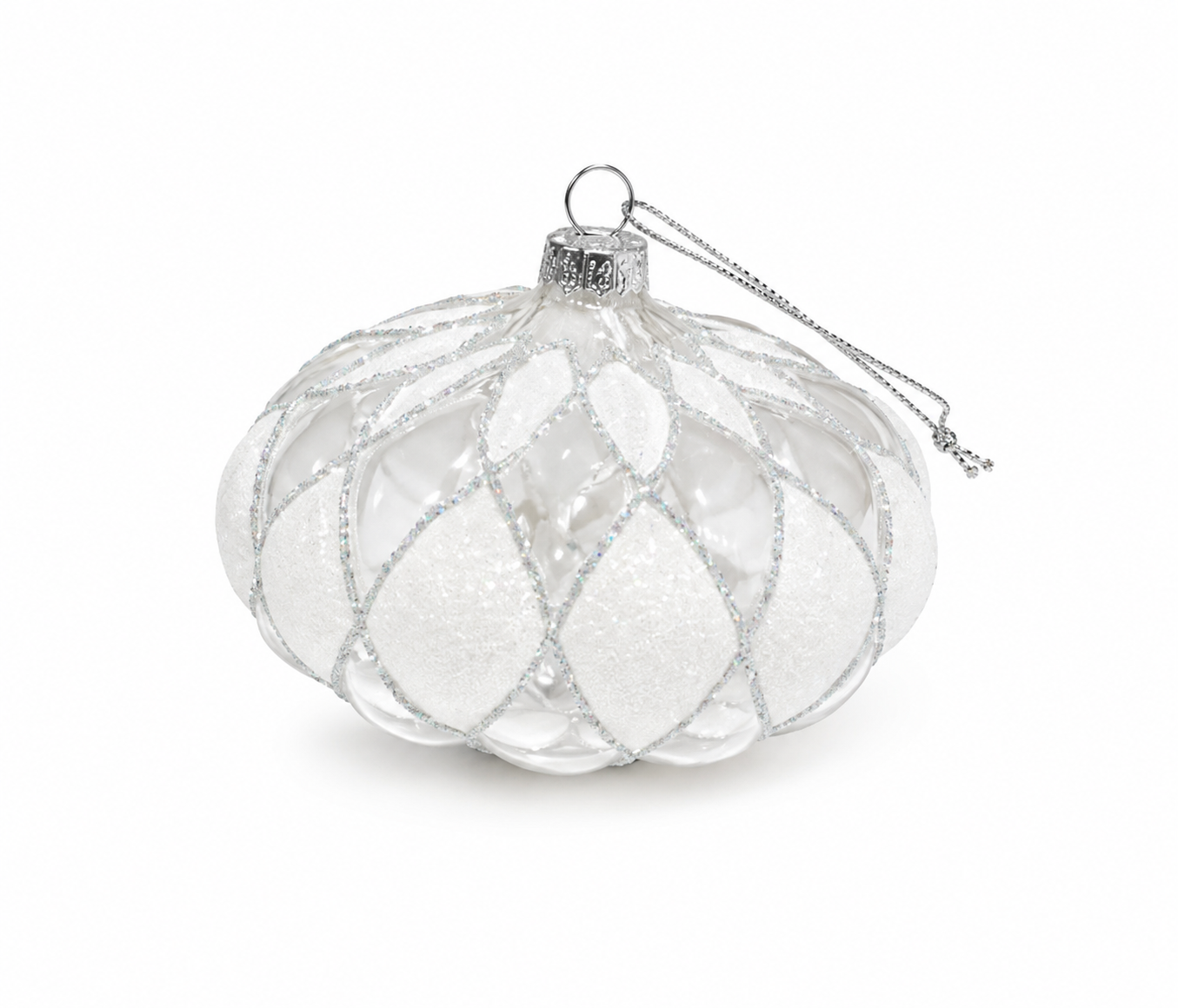Esfera de Cristal con Diseño de Brillo Tornasol