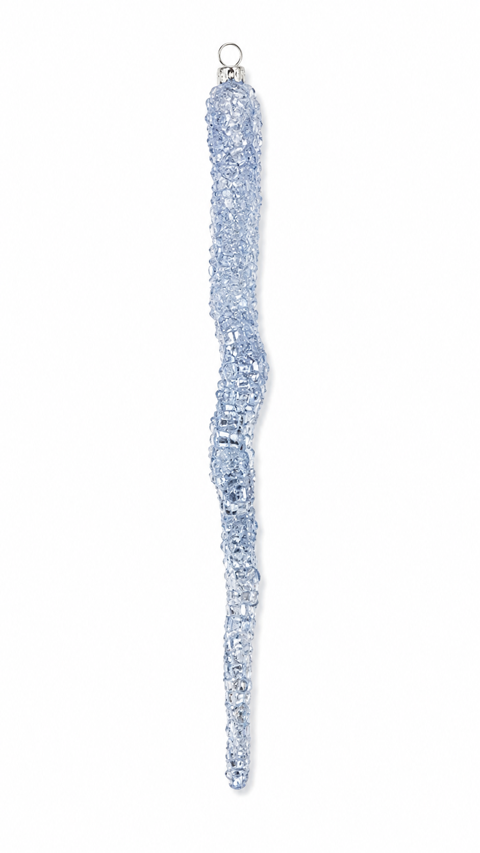 Ornament - Christmas Glass Teardrop Blue