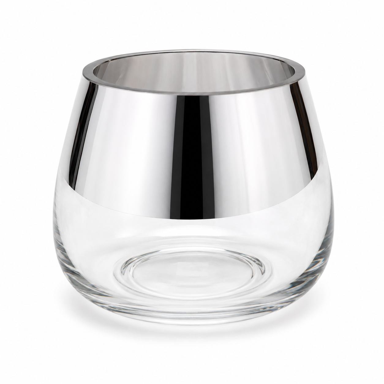 Centro de Mesa Aura Plata Grande