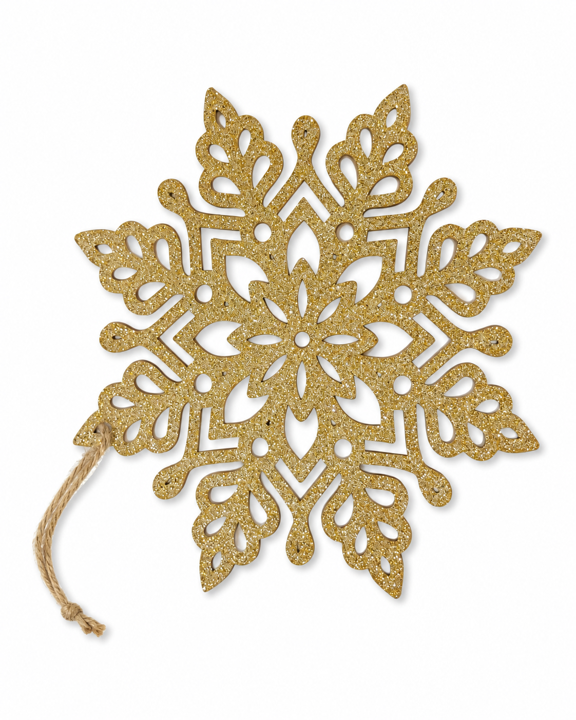Ornament - Wood Snow Flake