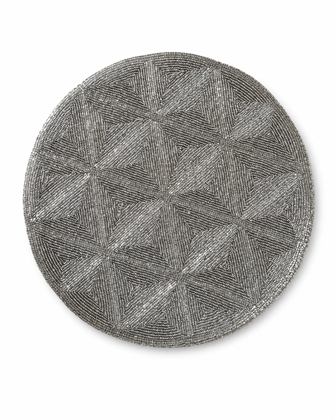 Plate Mate Silver Cristals