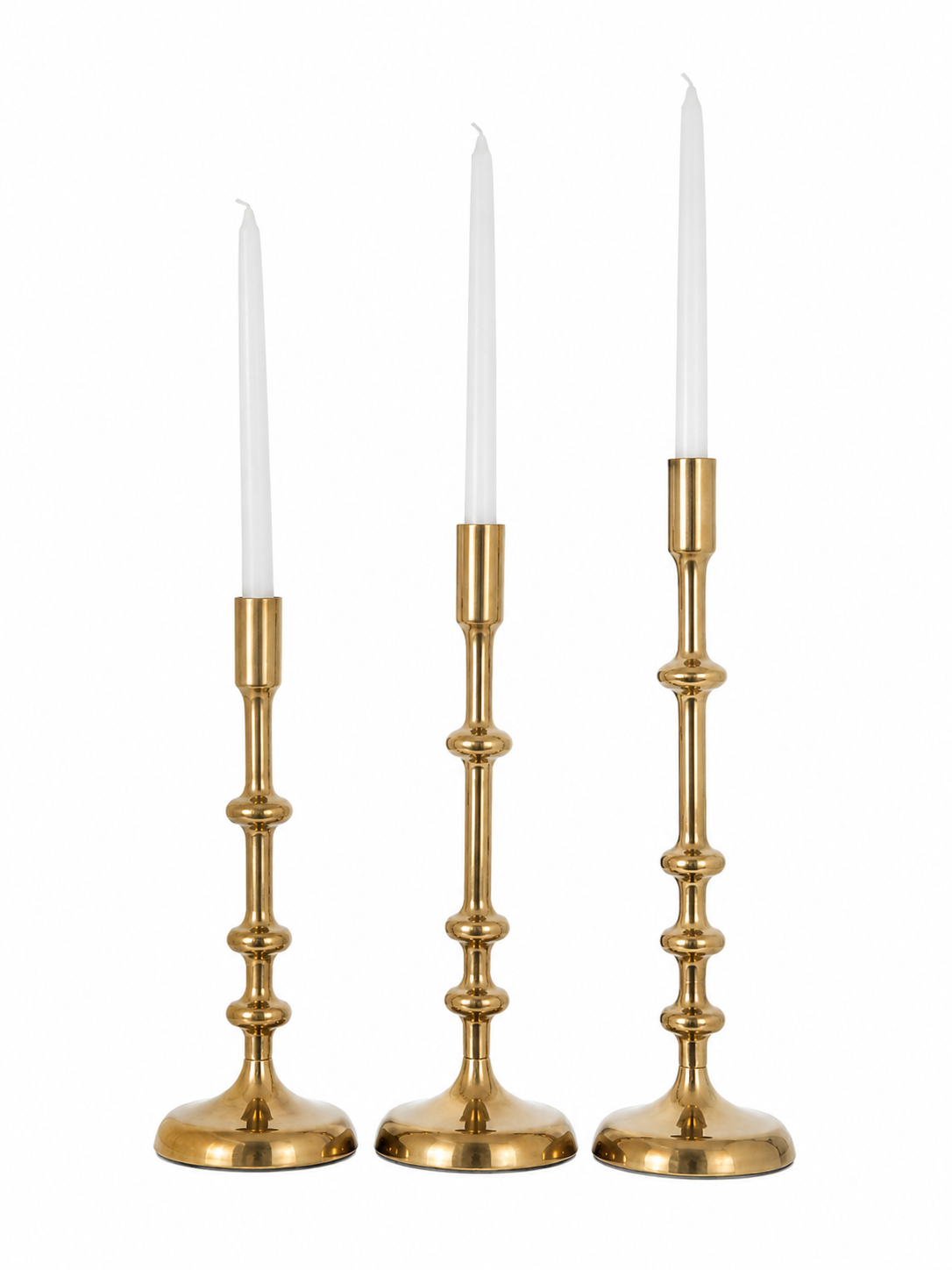 Set Of 3 Candelabros Decorativos