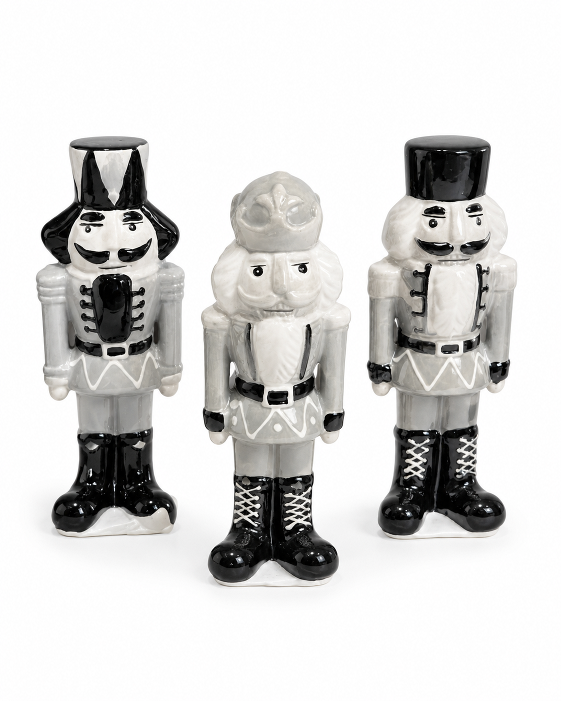 Trio cascanueces grises SM