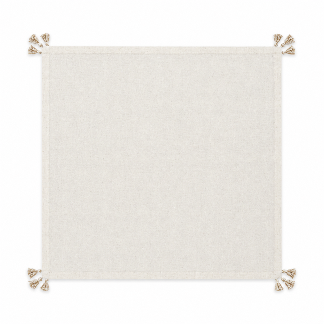 Servilleta de Tela Beige Set Of 4