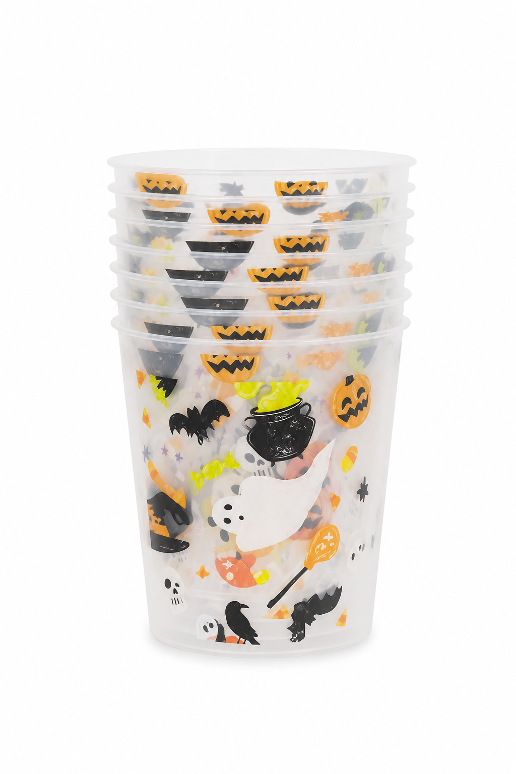 HALLOWEEN PARTY CUPS SET OF 8