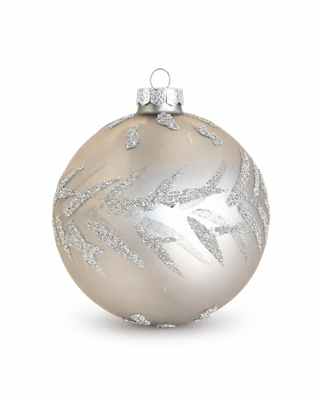 Ornamento Silver Frost Drop