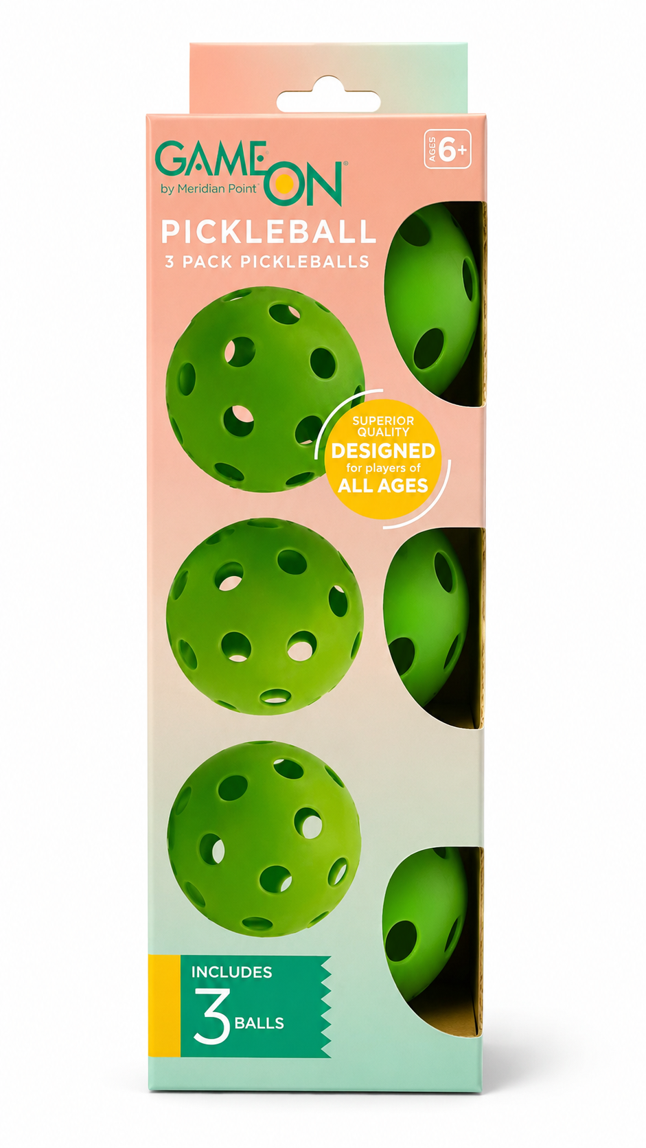 3 Pack Pickeballs