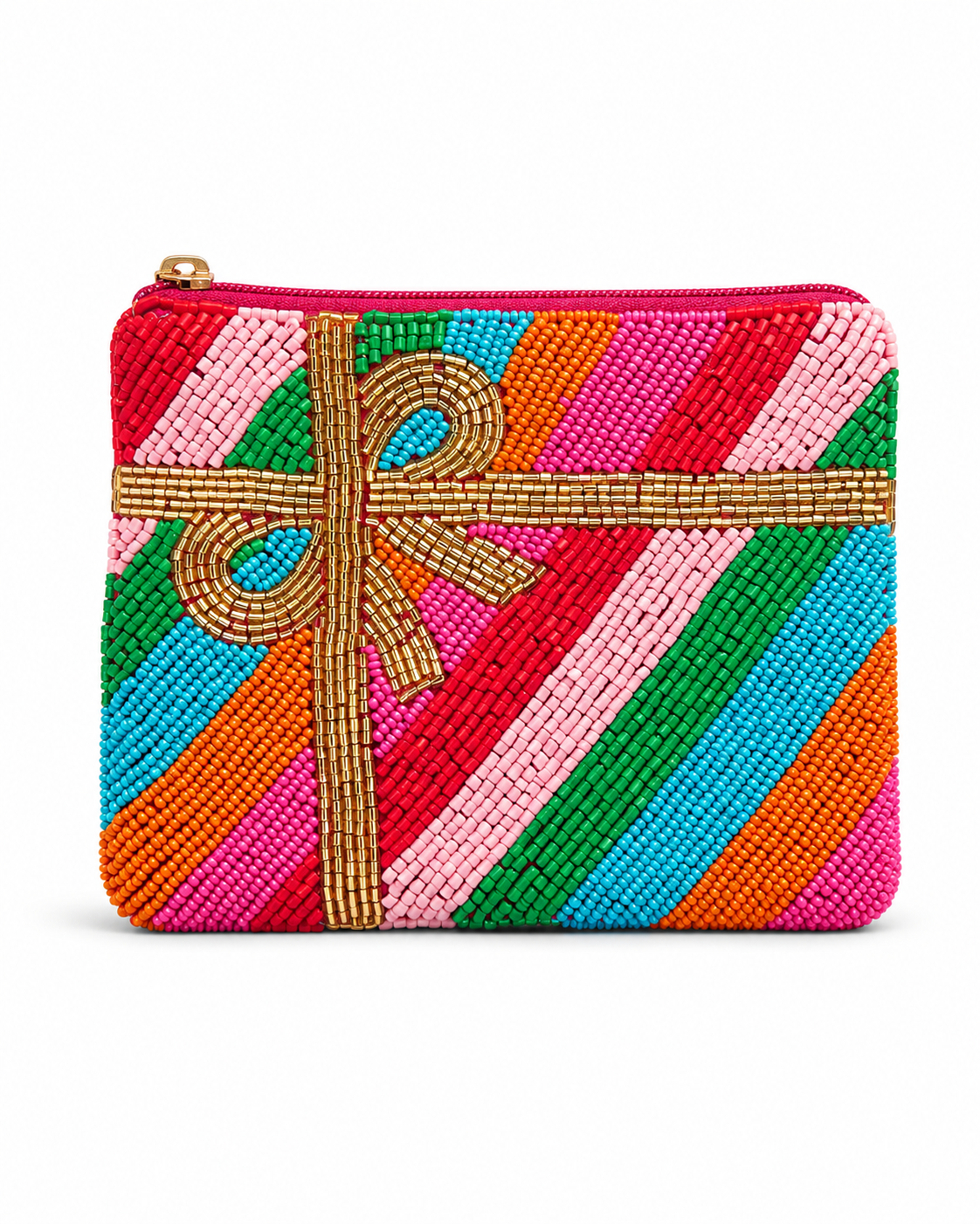 Monedero Gift Bow Beaded