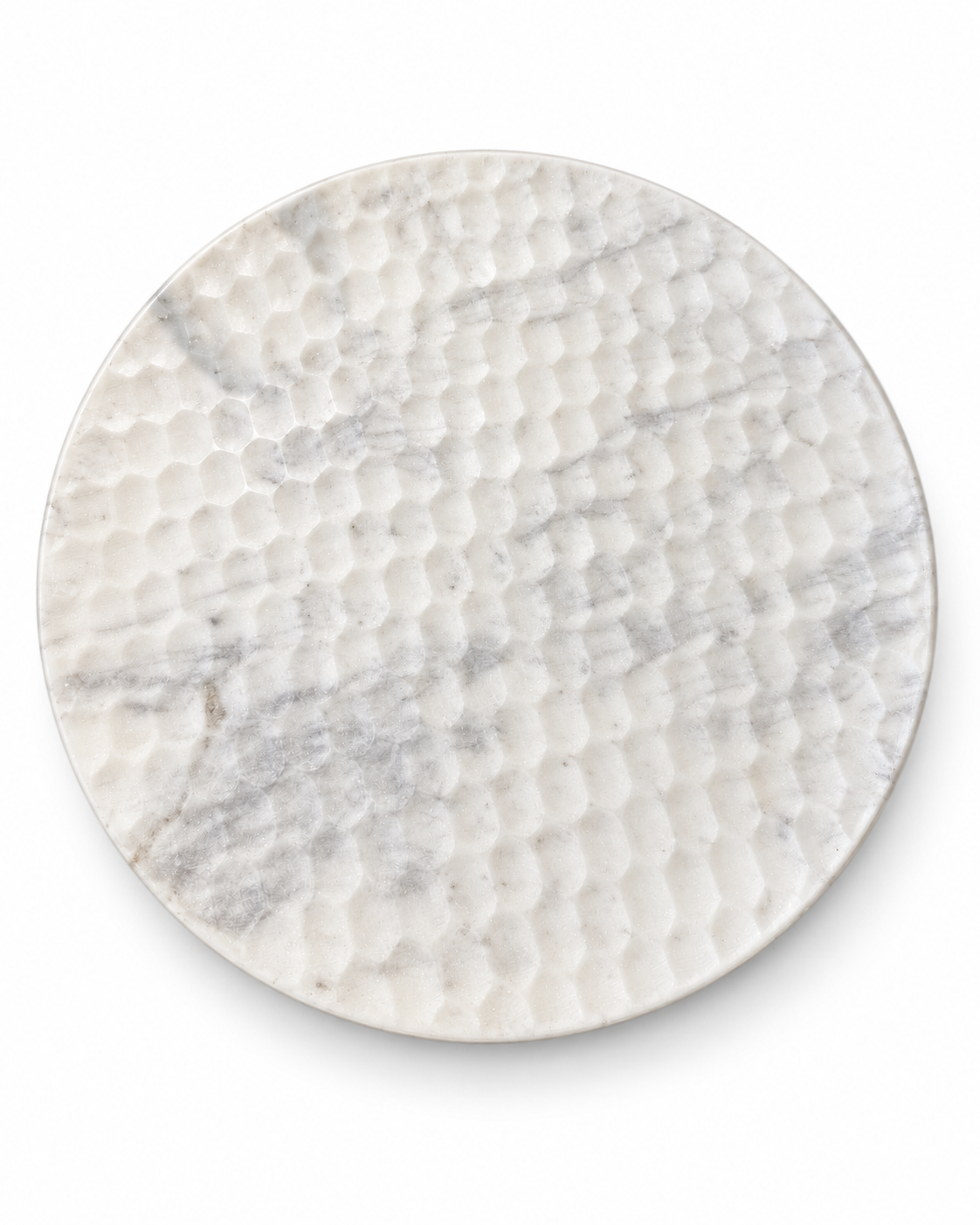 ROUND MARBLE TRAY LARGE