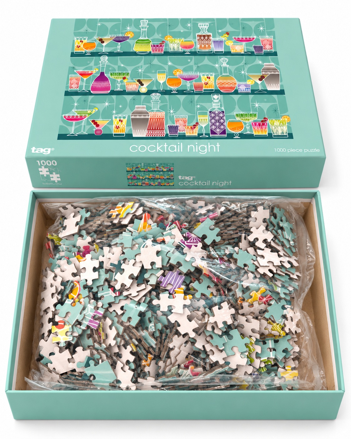 Puzzle Cocktail Night- 1000 Piezas