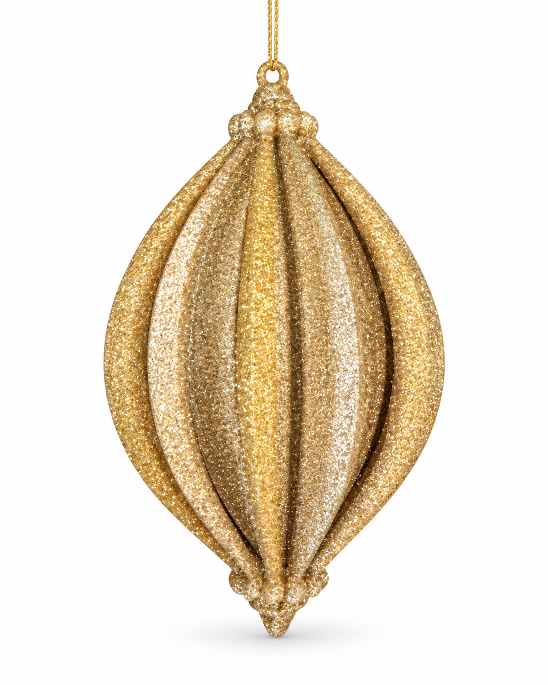 Swirl Gold Ornament