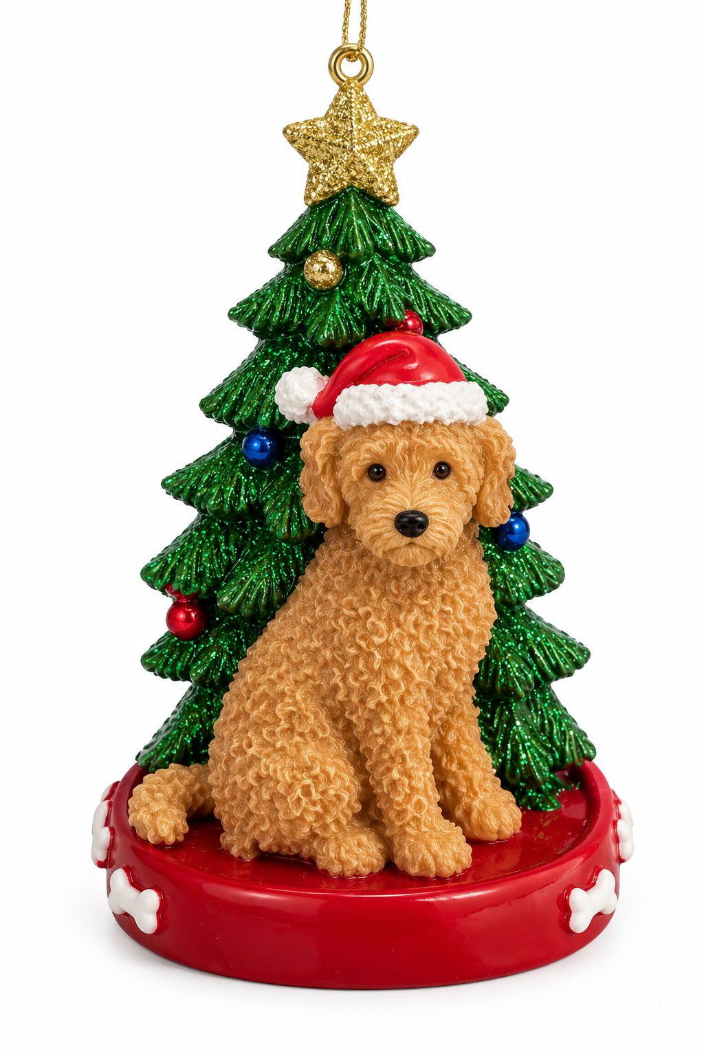 Ornament- Poodle Dog