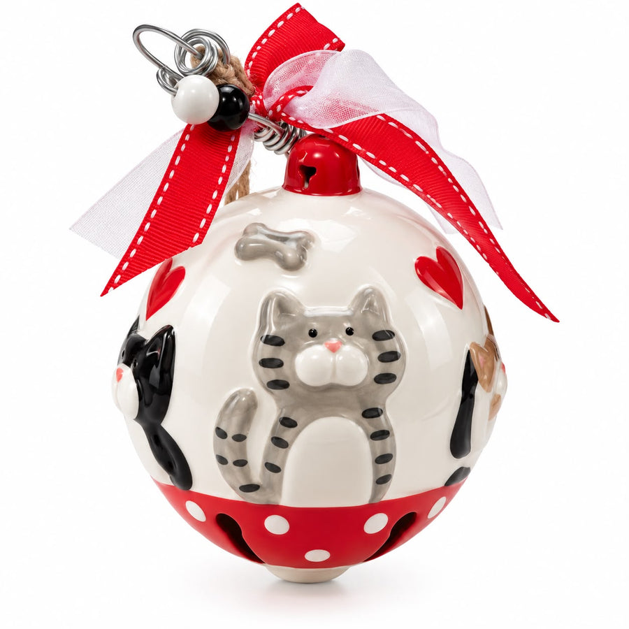 Ornamento Navideño Jingle Bell- Cat