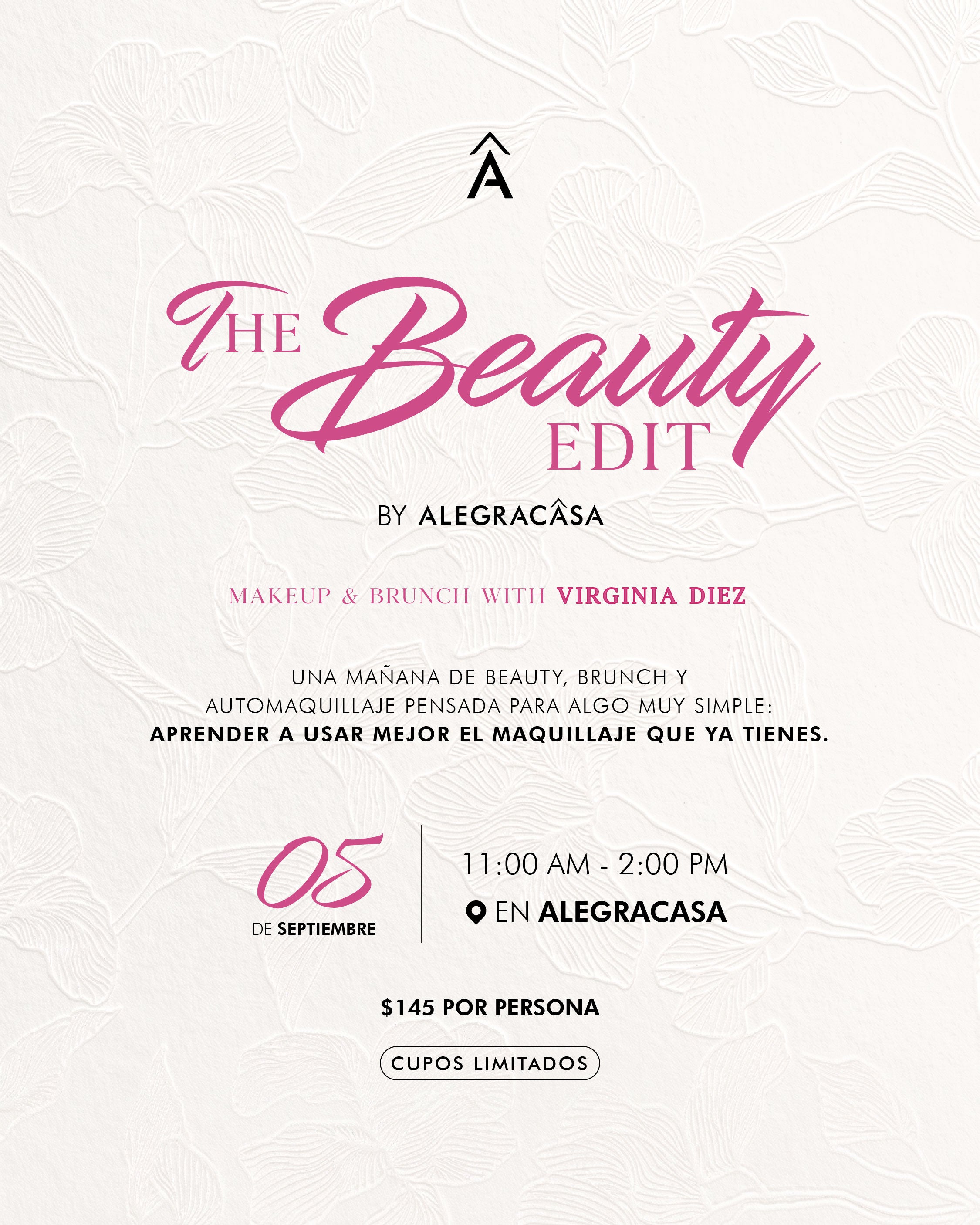 The Beauty Edit: Makeup & Brunch with Virginia Diez