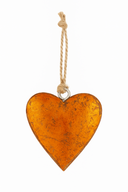Adorno Corazón Cobre Rústico | Rustic Copper Heart Ornament