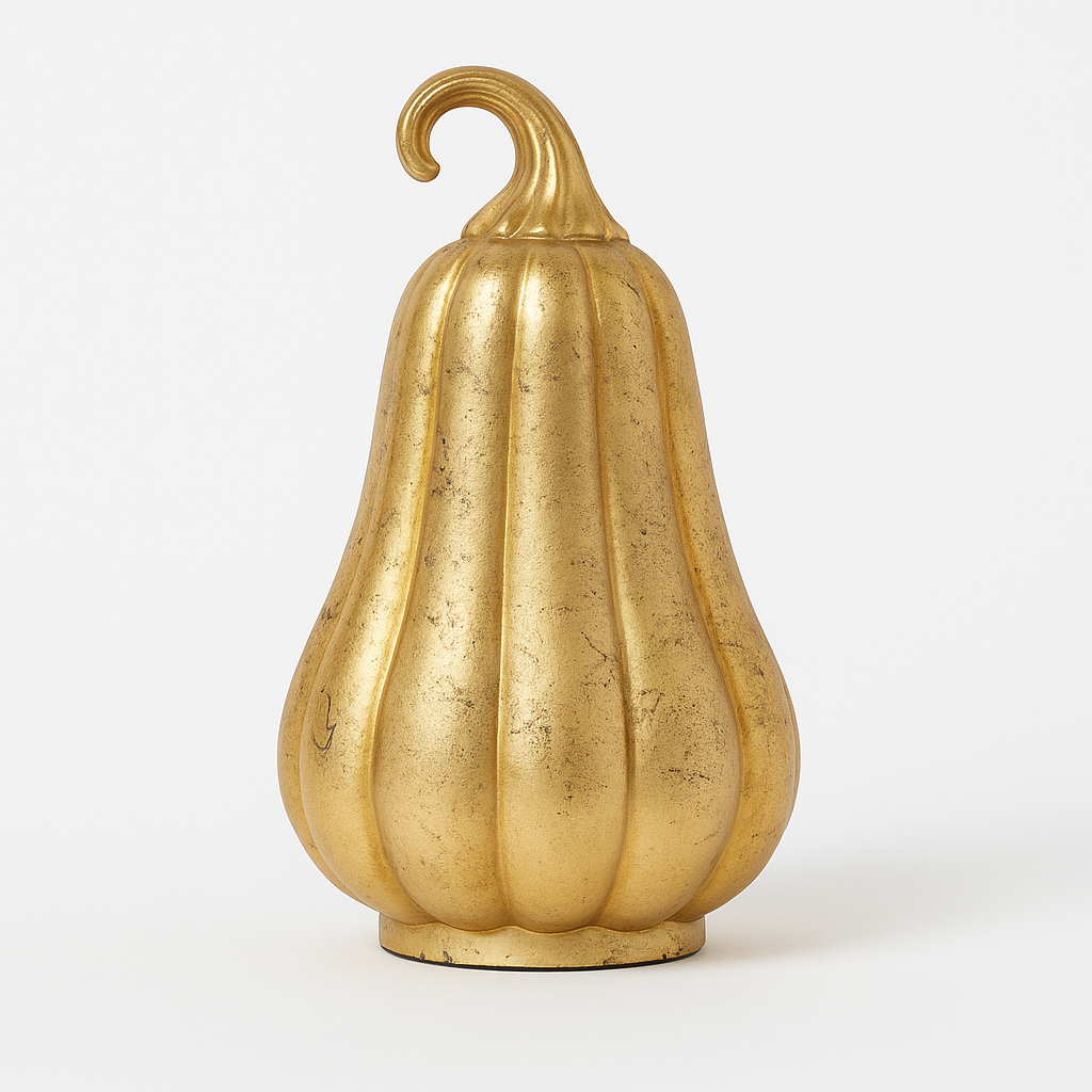 Calabaza Decorativa Dorada “Golden Harvest” - L
